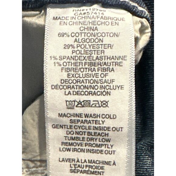 True Religion Mens Ricky Relaxed Straight Jeans Dark Smoky Wash W36 L34 Cotton B - Picture 4 of 8